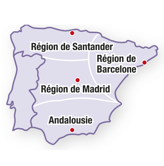Espagne : les régions