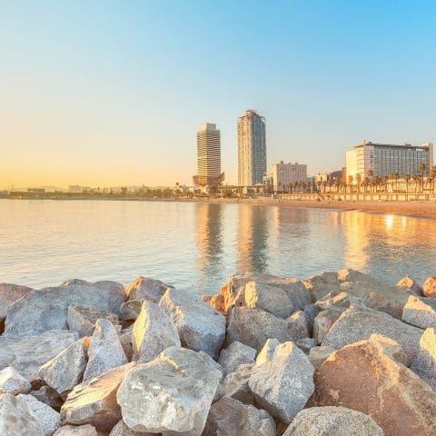 barcelone plage espagne
