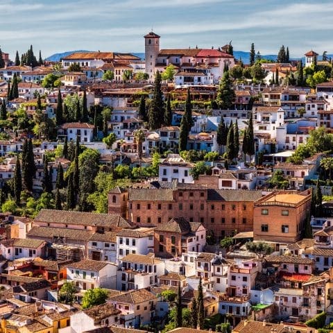 Granada. Spain. Landscape.